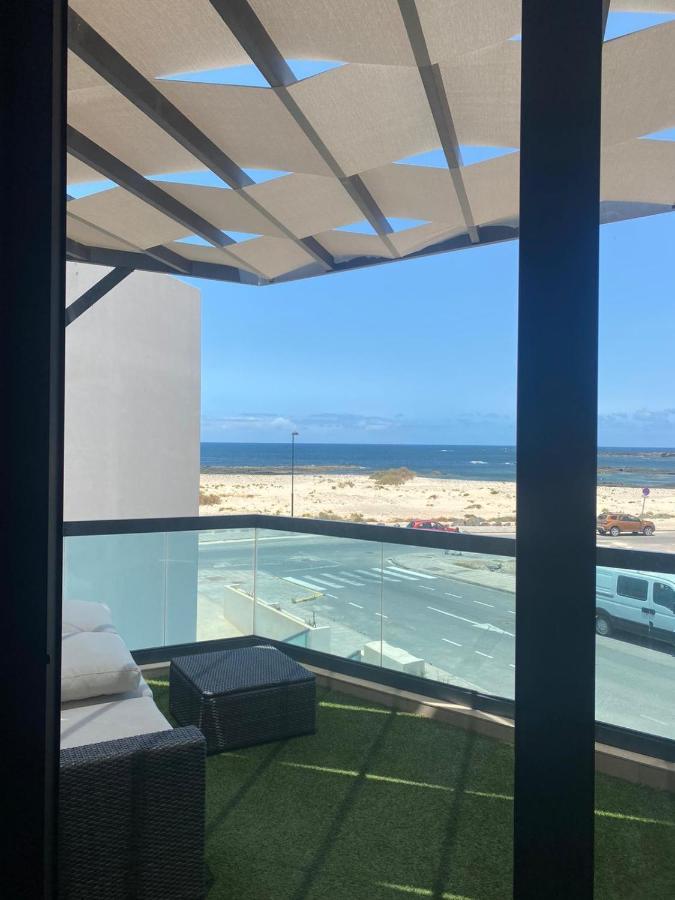 Apartamento Villa Bruno Con Vistas Al Mar, Primera Linea De Playa Cotillo Eksteriør billede