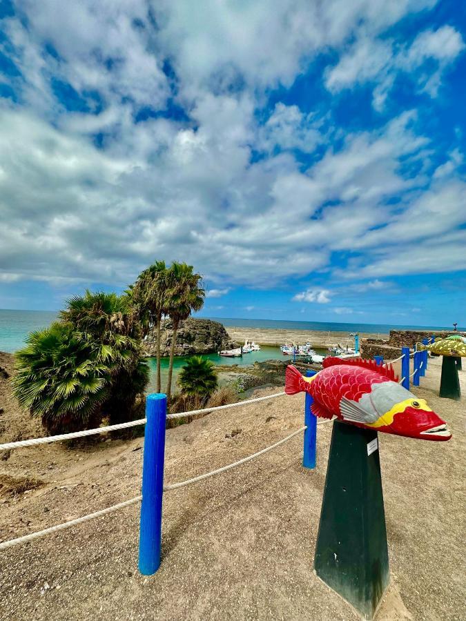 Apartamento Villa Bruno Con Vistas Al Mar, Primera Linea De Playa Cotillo Eksteriør billede